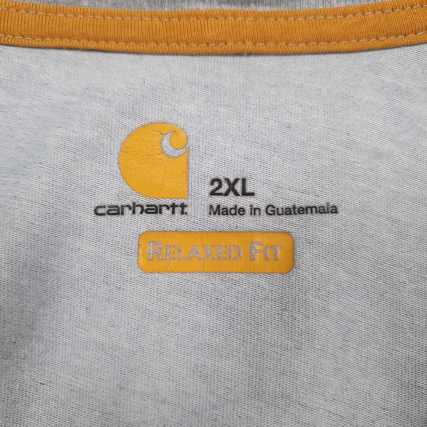 Mens Grey Carhartt  Crewneck T Shirt