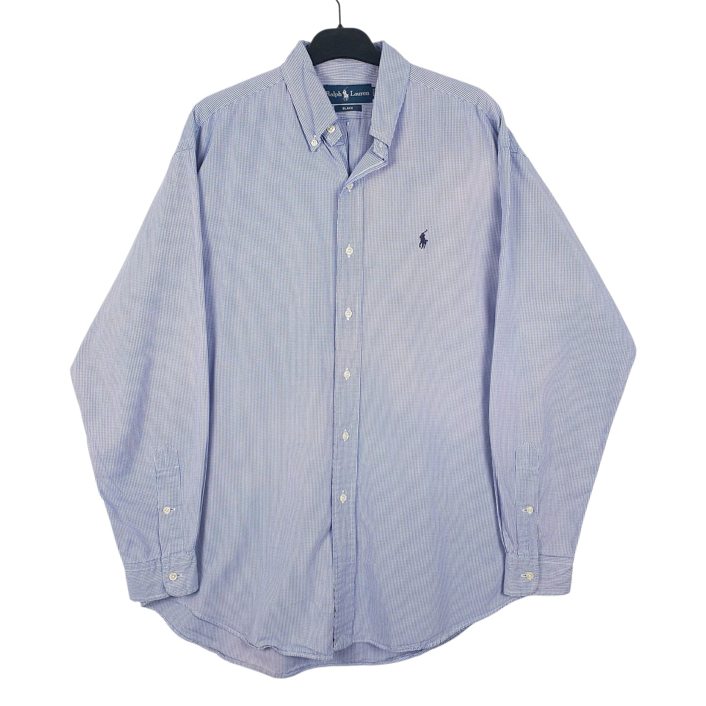 Mens Blue Ralph Lauren  Long Sleeve Shirt