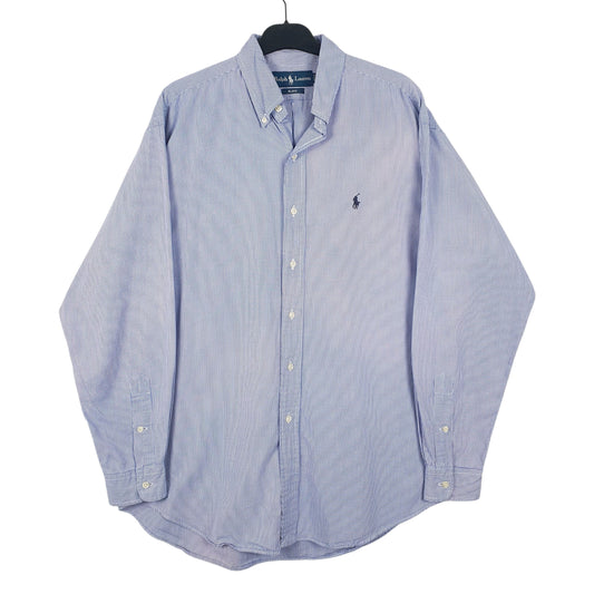 Mens Blue Ralph Lauren  Long Sleeve Shirt