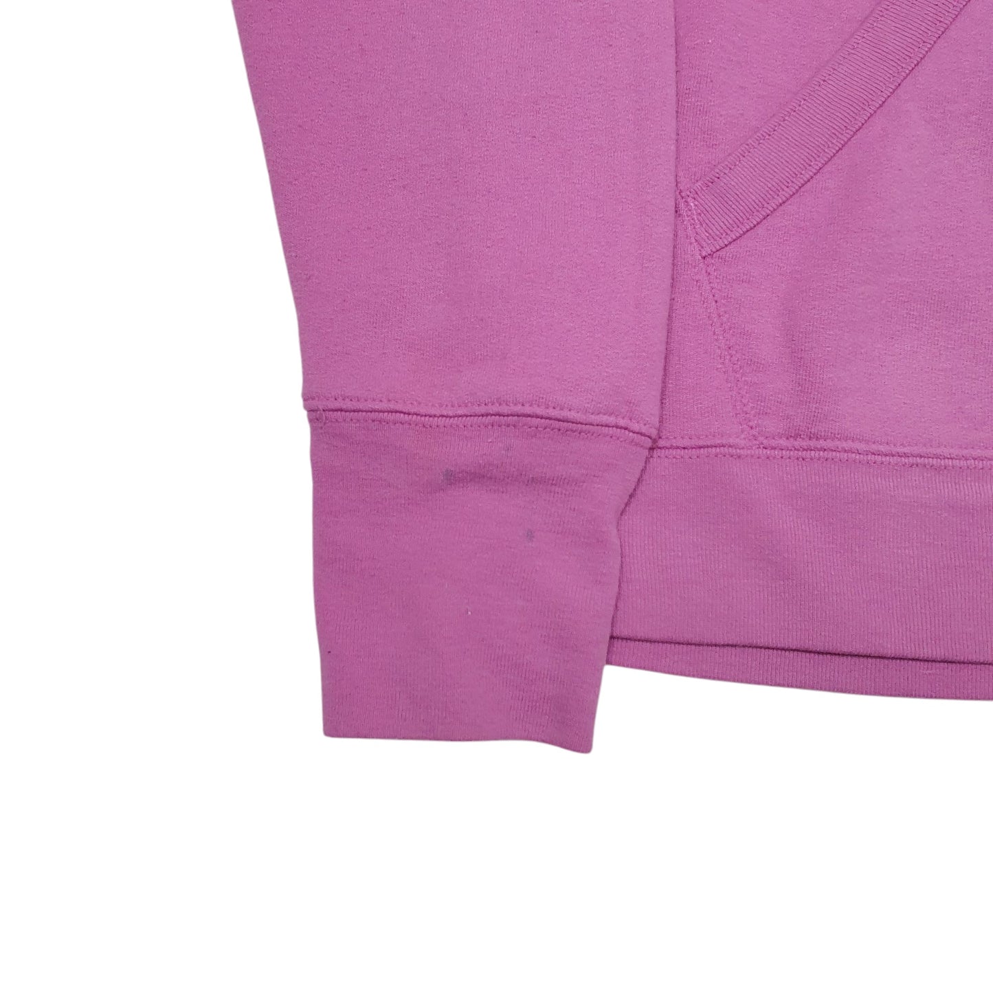 Womens Pink Champion Spellout Hoodie Jumper