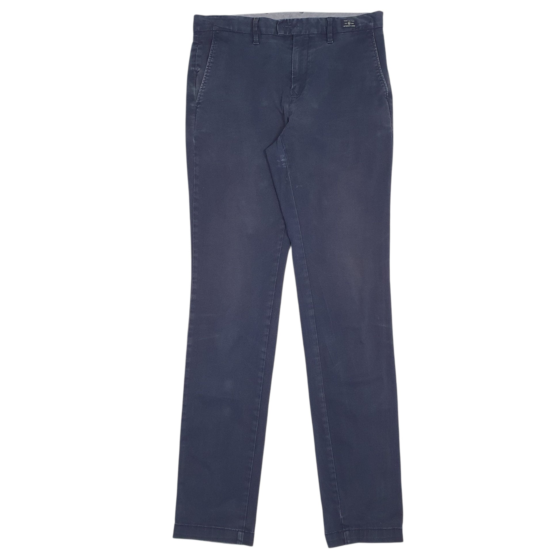 Mens Navy Tommy Hilfiger  Chino Trousers