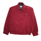 Mens Red Lacoste Bomber  Coat
