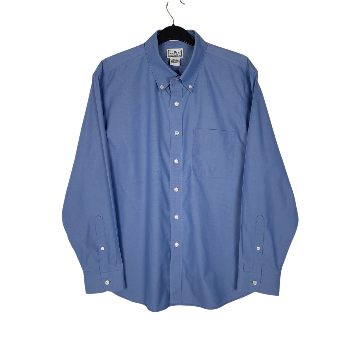 Mens Blue L.L.Bean  Long Sleeve Shirt