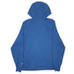 Mens Blue Carhartt Spellout Relaxed Fit Hoodie Jumper