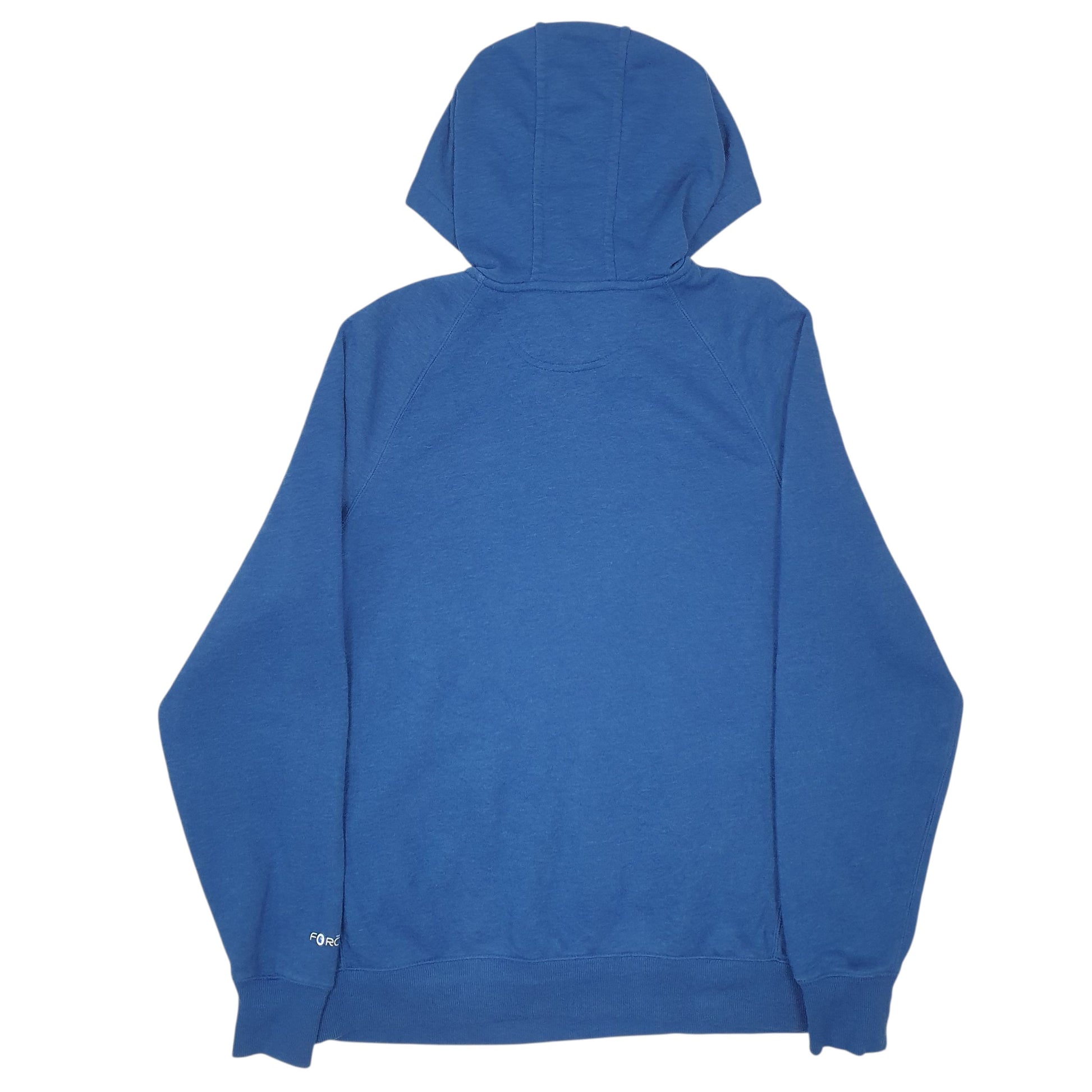 Mens Blue Carhartt Spellout Relaxed Fit Hoodie Jumper