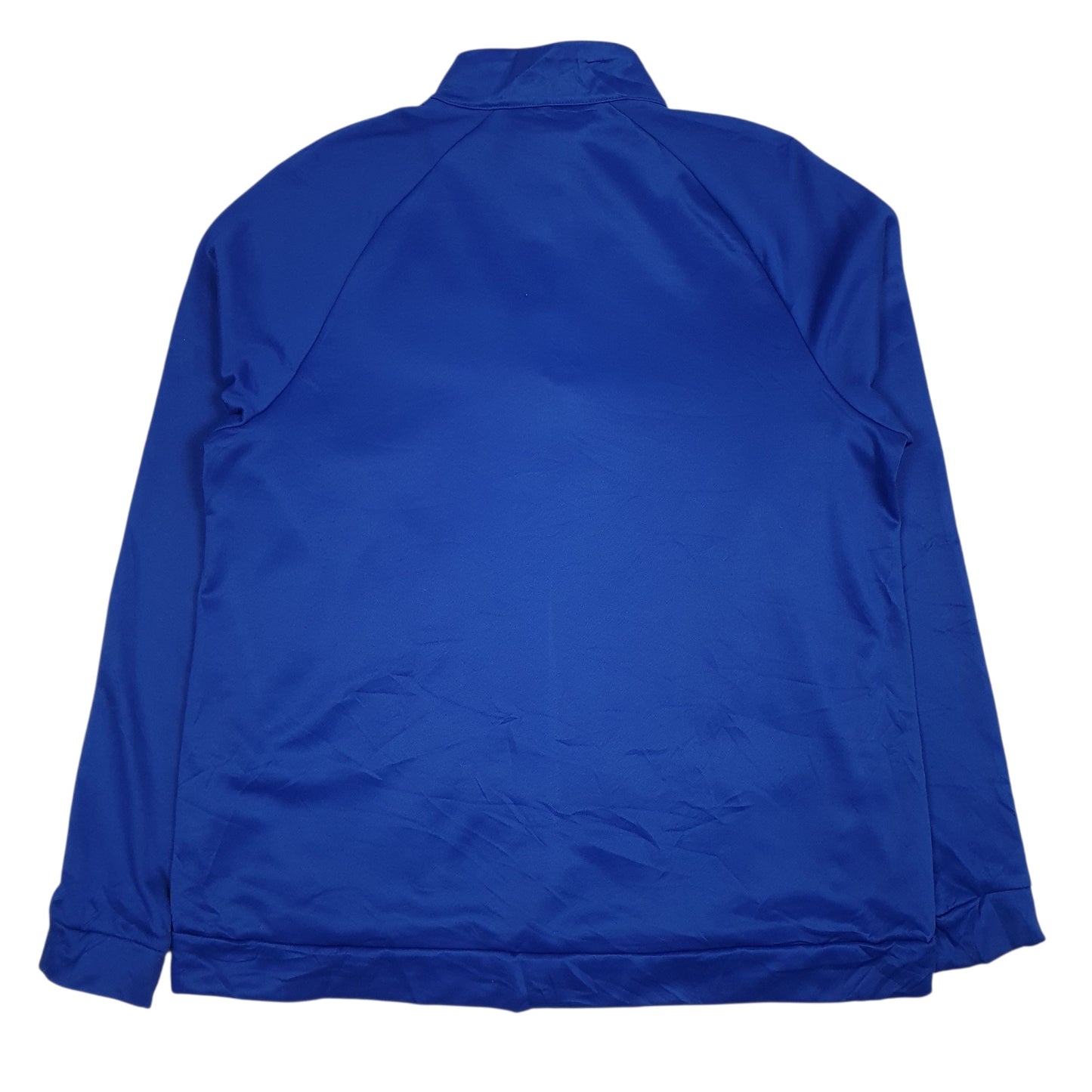 Mens Blue Nike Dri-Fit Quarter Zip Jumper