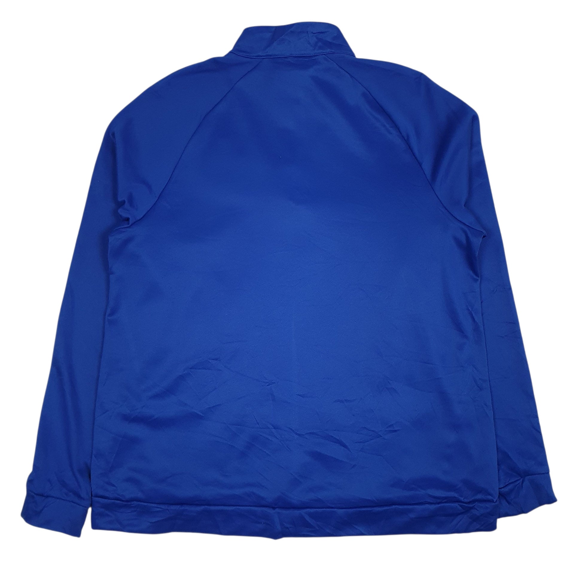 Mens Blue Nike Dri-Fit Quarter Zip Jumper