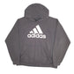 Mens Grey Adidas Lightweight. Hoodie Jumper