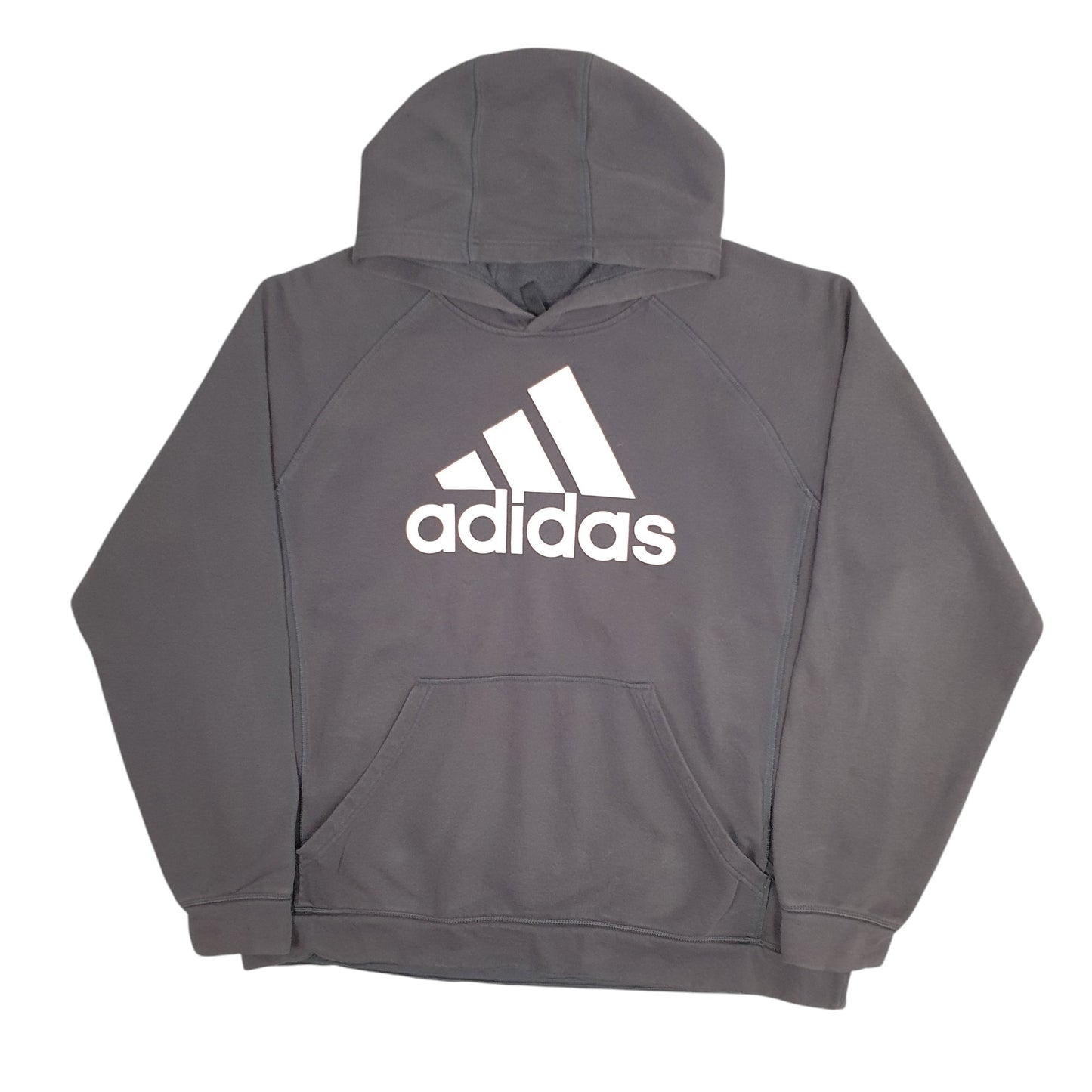 Mens Grey Adidas Lightweight. Hoodie Jumper