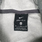 Mens Grey Nike Dri-Fit Hoodie Jumper