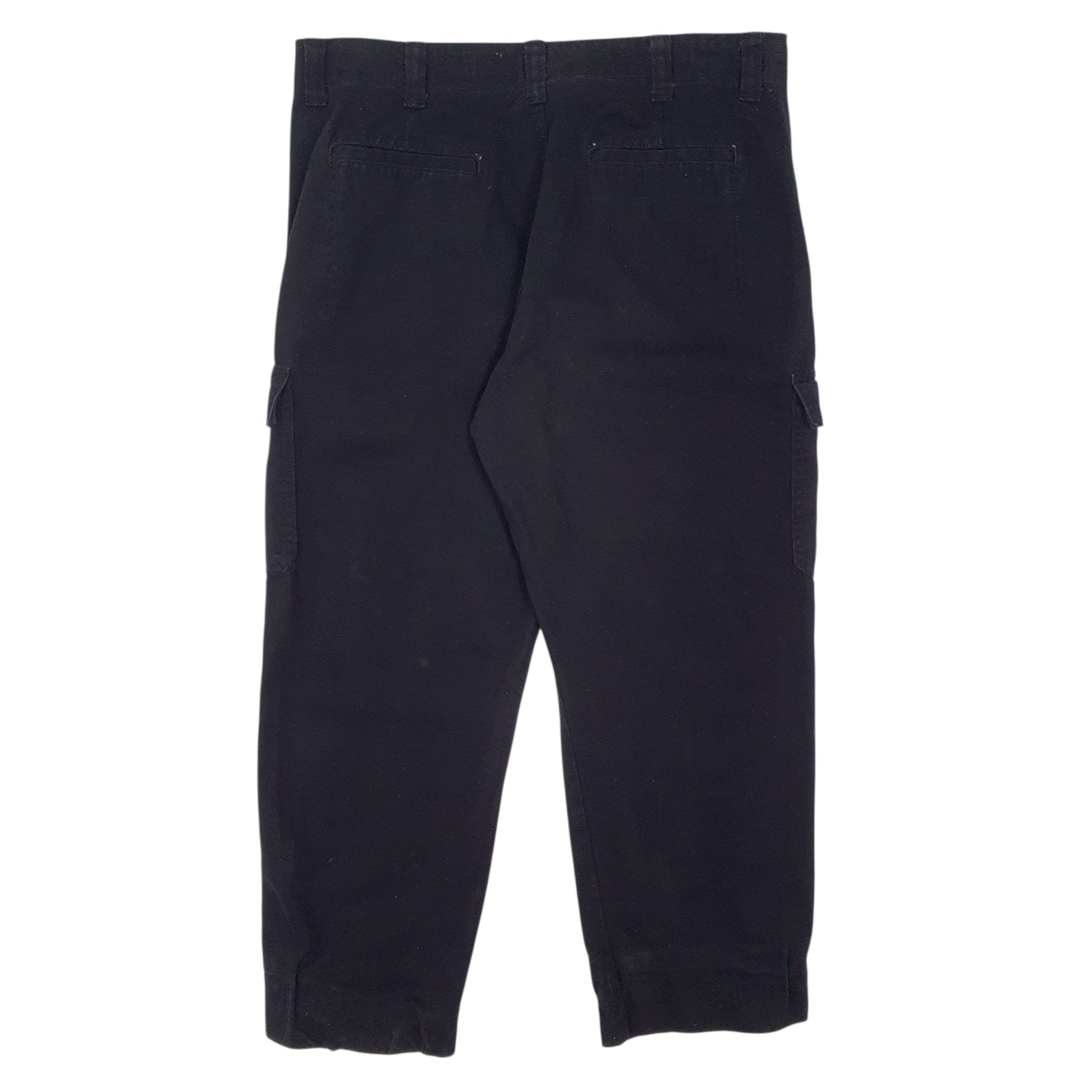 Mens Black Wrangler   Trousers