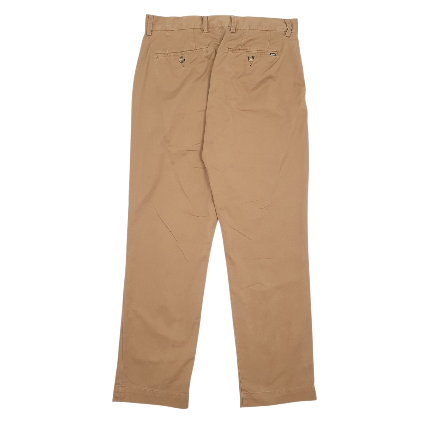 Mens Brown Polo Ralph Lauren Stretch Classic Fit  Trousers