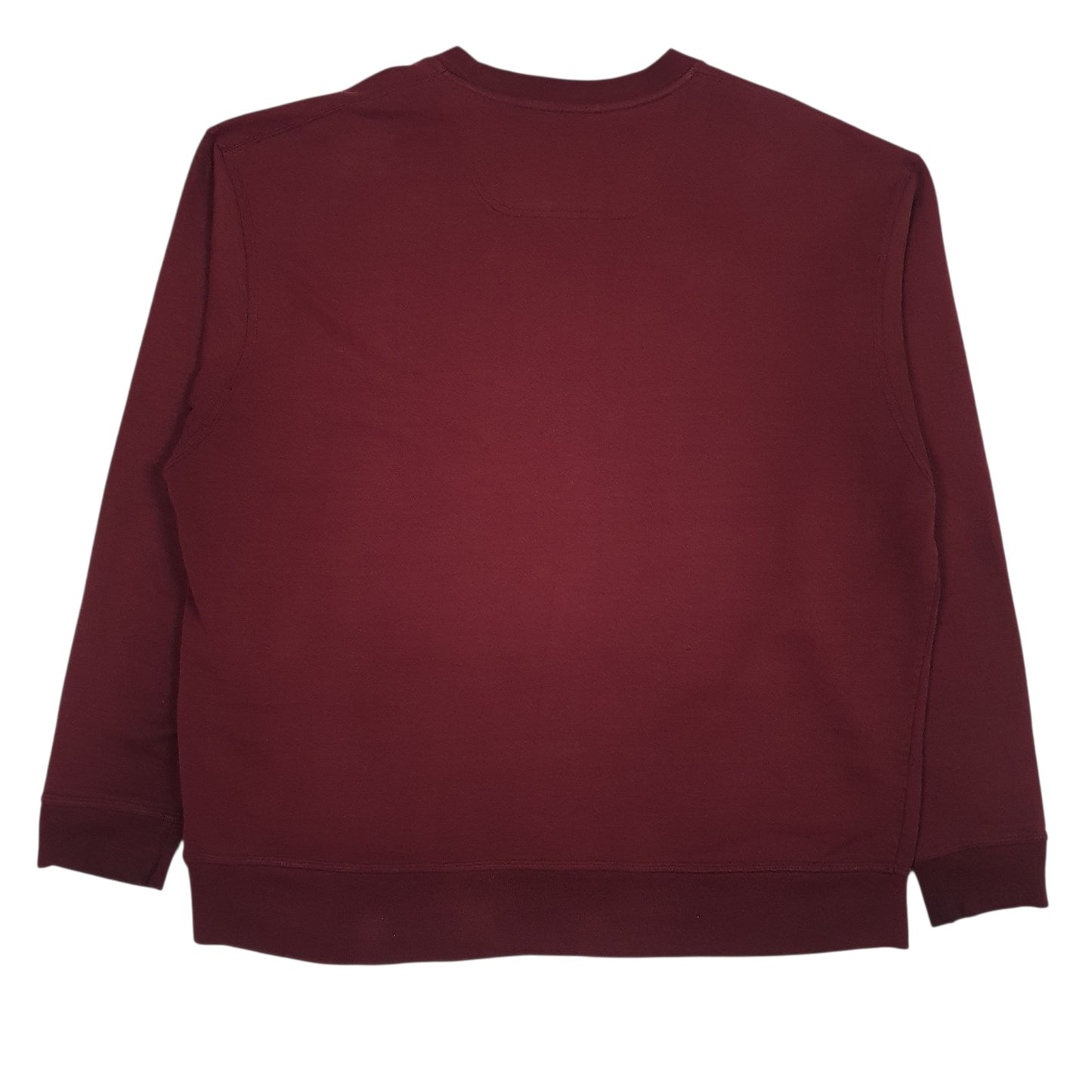 Mens Burgundy Champion  Crewneck Jumper