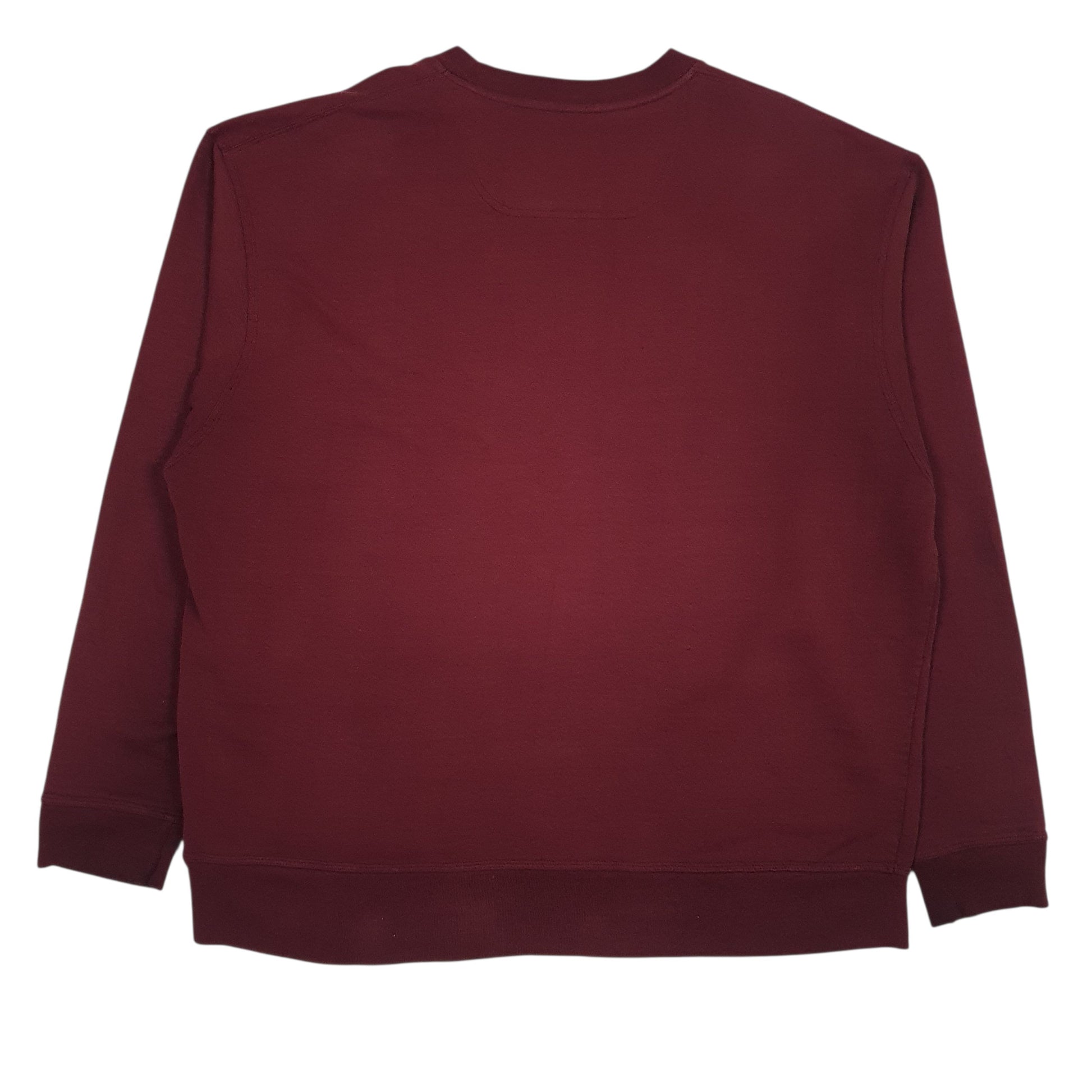 Mens Burgundy Champion  Crewneck Jumper