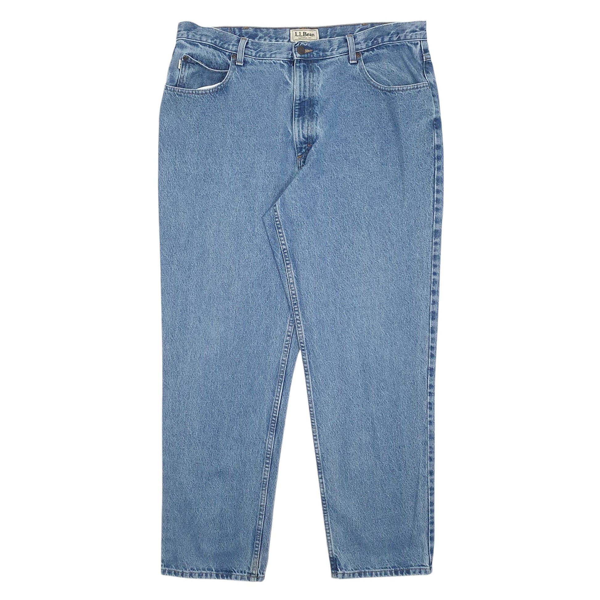 Mens Blue L.L.Bean  Natural JeansW40 L32