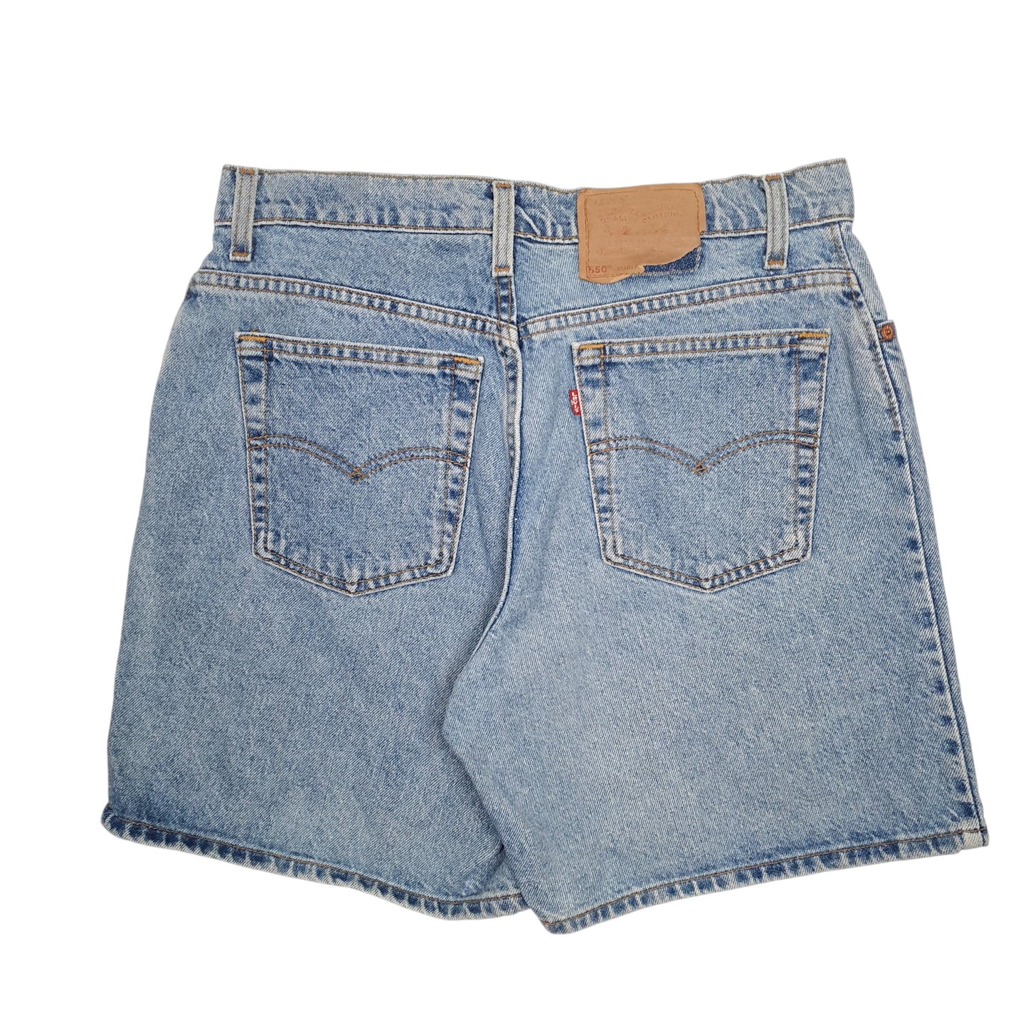 Womens Blue Levis 550 Vintage 90s Made In USA  Shorts