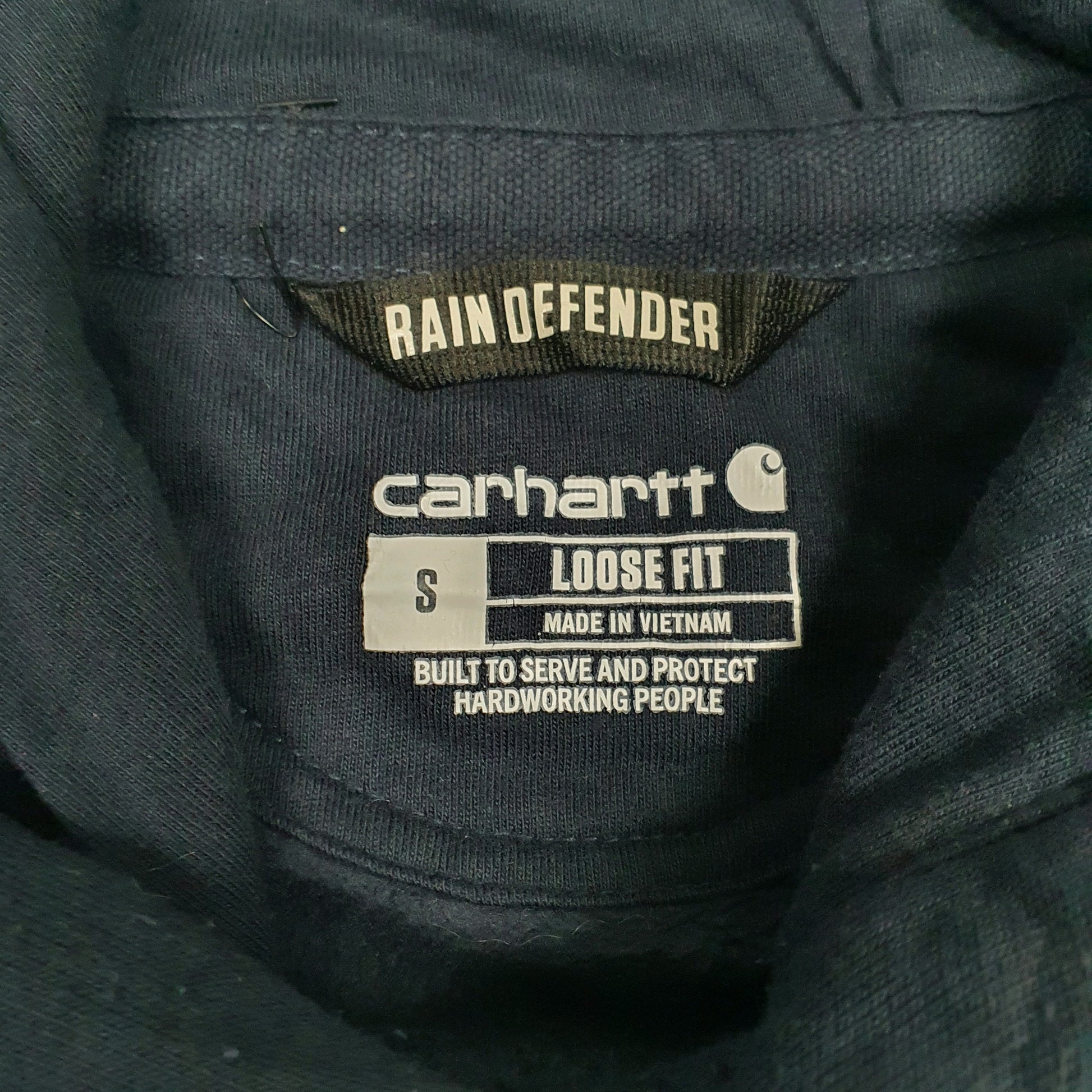 Mens Navy Carhartt  Hoodie Jumper