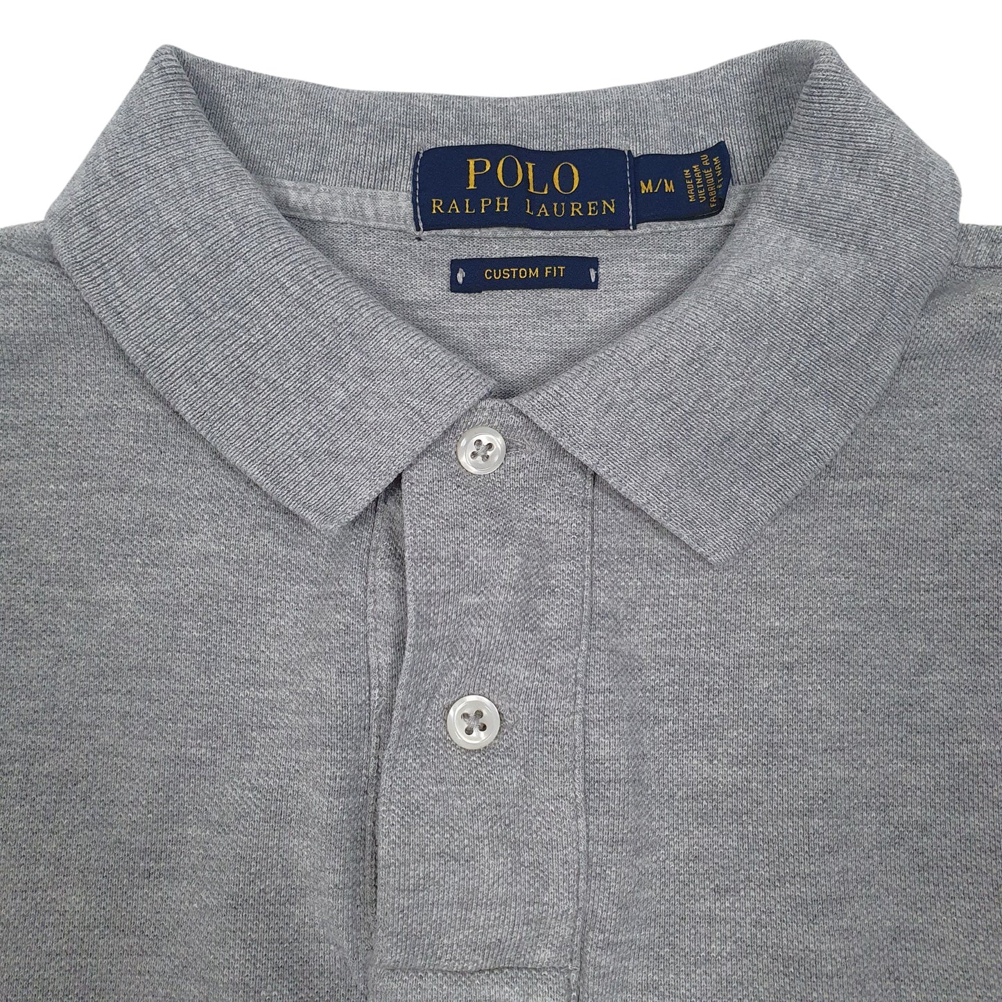 Mens Grey Polo Ralph Lauren   Polo Shirt
