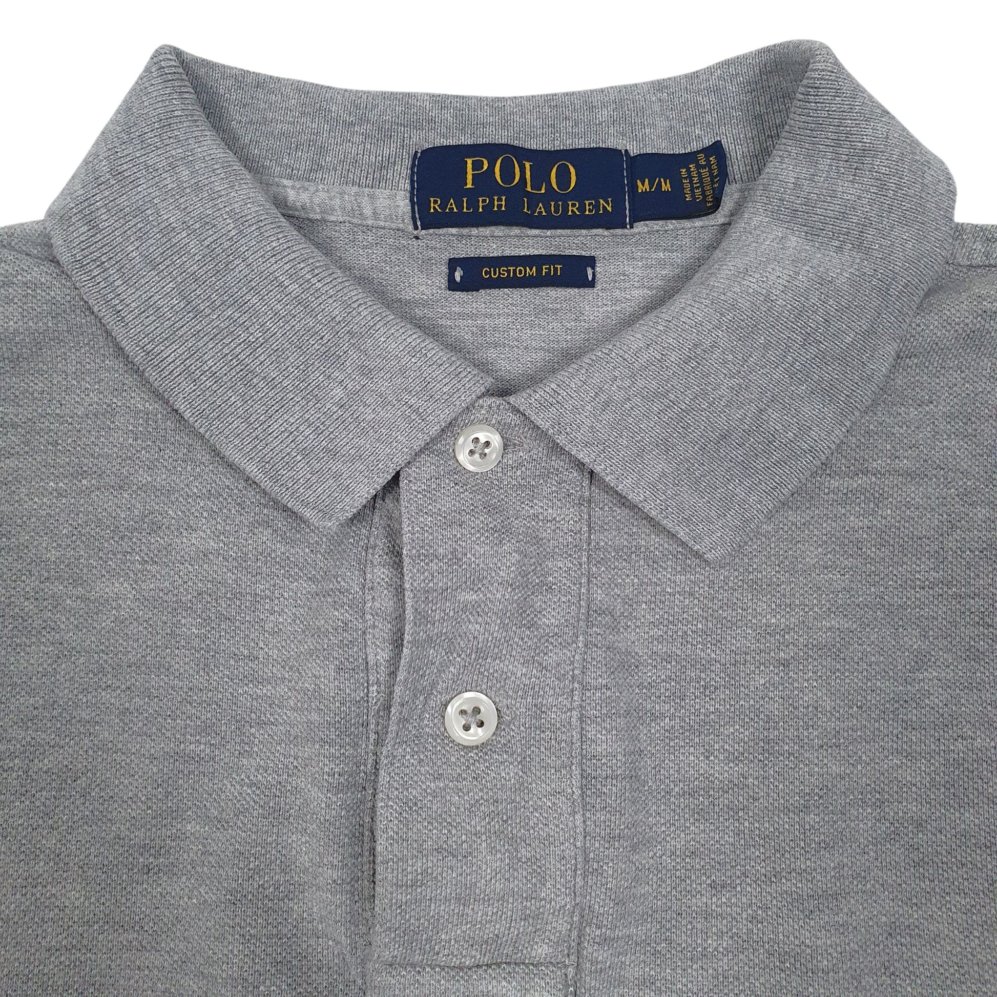 Mens Grey Polo Ralph Lauren   Polo Shirt
