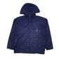 Mens Navy Adidas Vintage 90s Windbreaker  Coat
