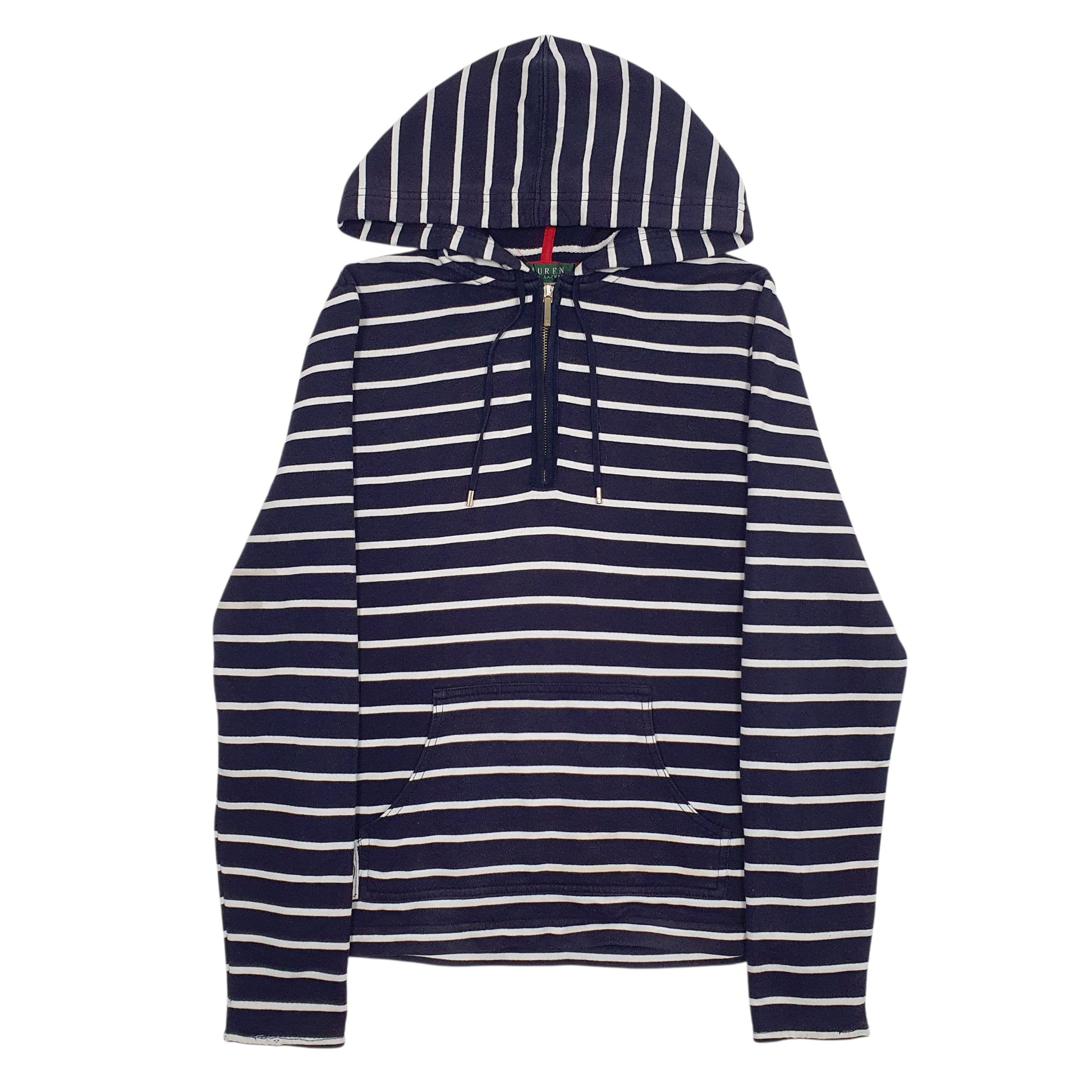 Mens Navy Ralph Lauren Lightweight Full Zip Jumper