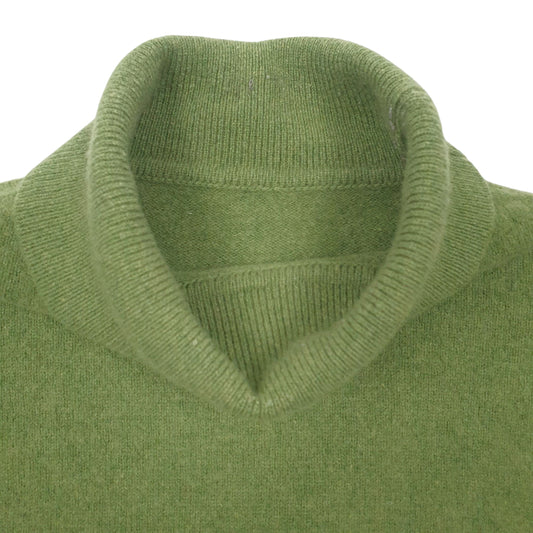 Womens Green Unbranded  Turtle Neck Jumper