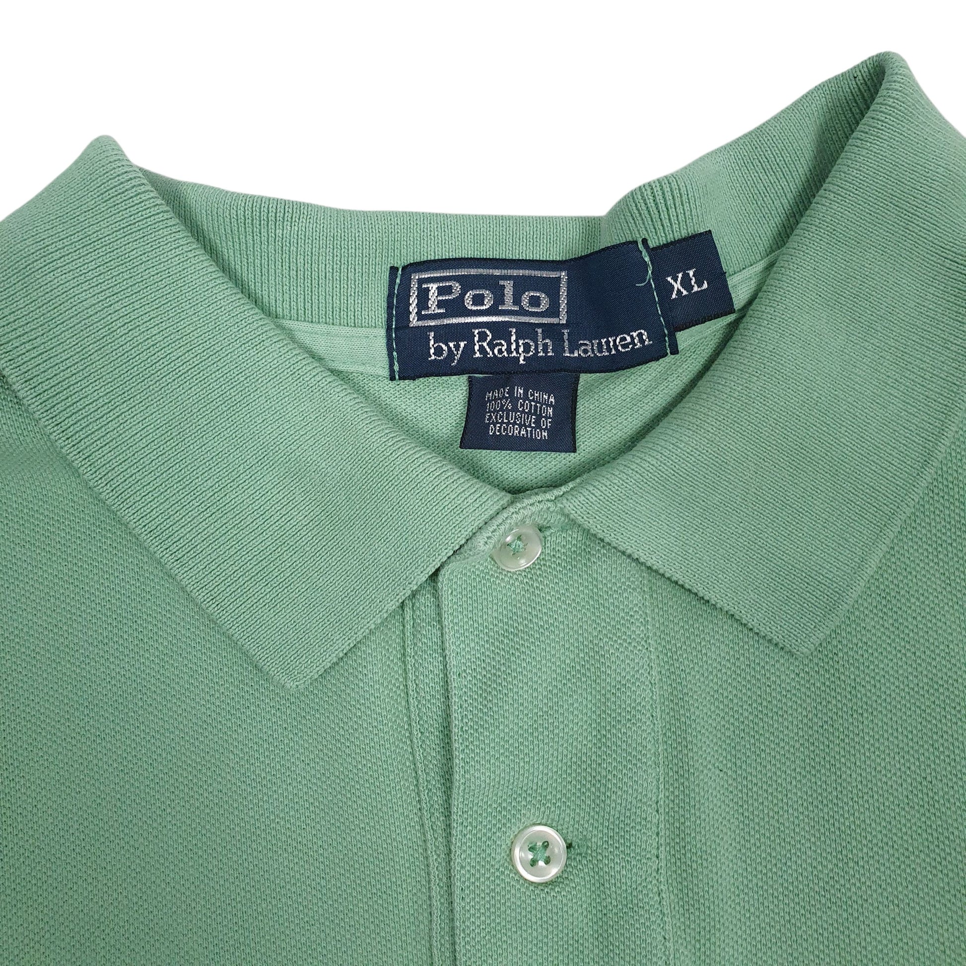 Mens Green Polo Ralph Lauren   Polo Shirt