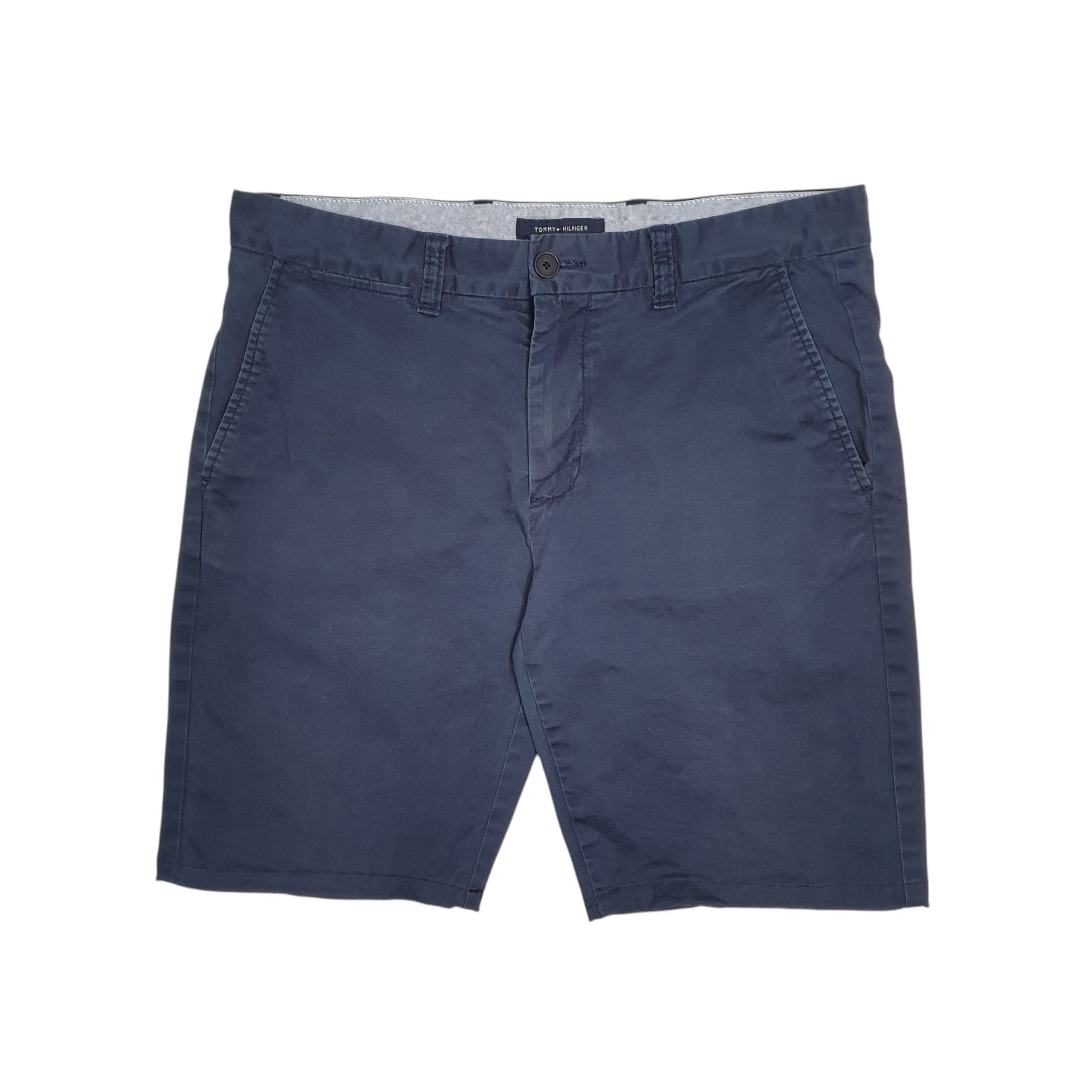 Mens Navy Tommy Hilfiger Slim Chino Shorts