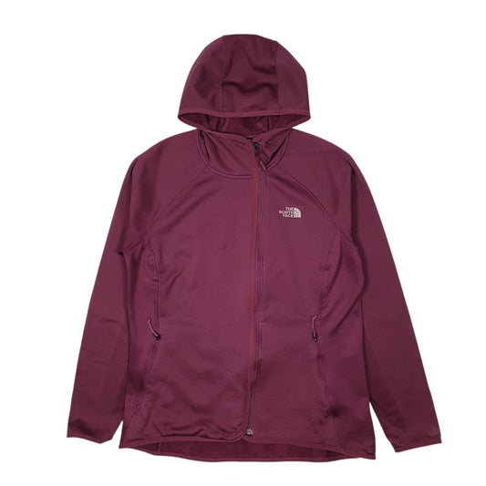 Womens Purple The North Face Hoodie Full Zip Jumper