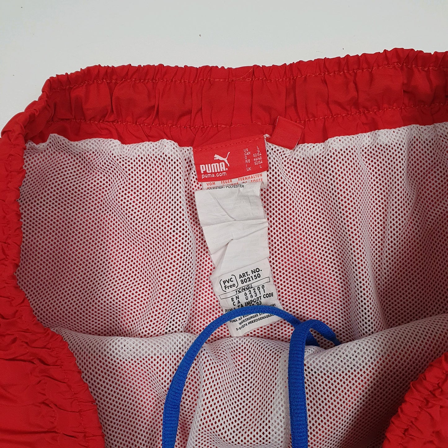 Mens Red Puma   Shorts