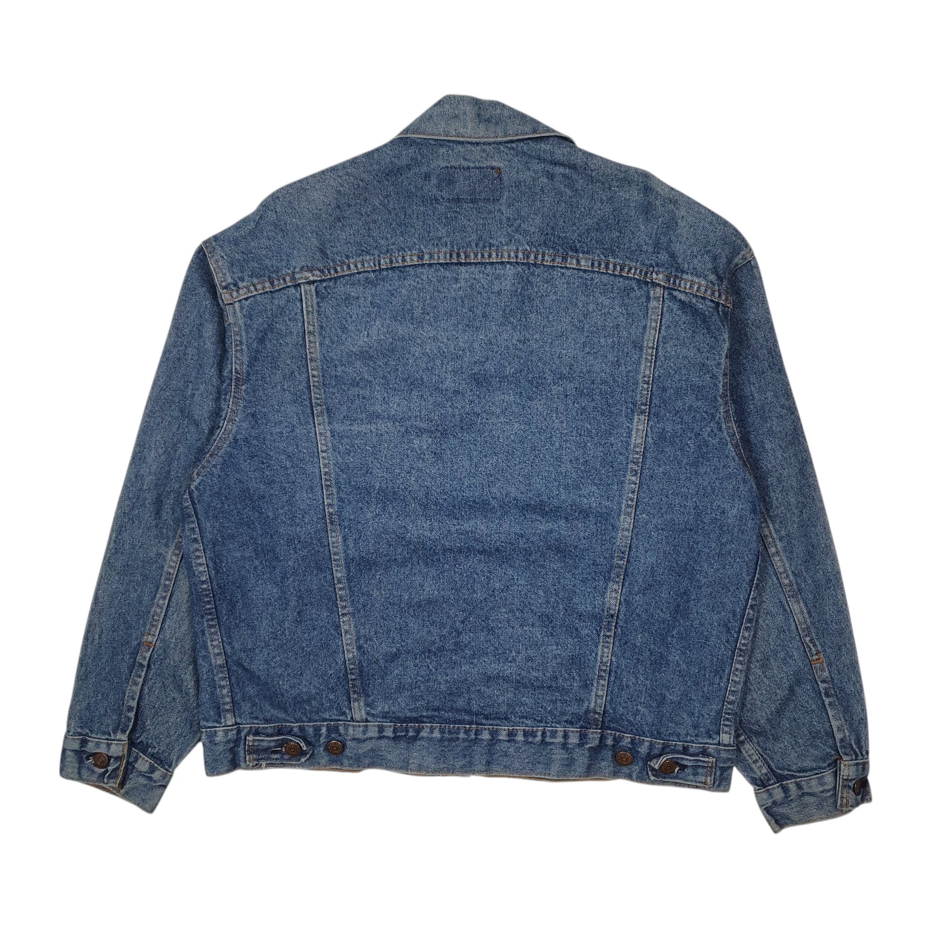 Mens Blue Levis Vintage 1980s Type 3 Trucker  Coat