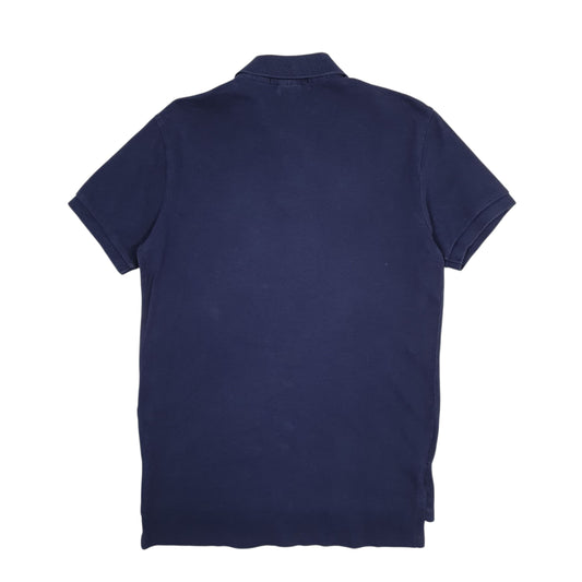 Mens Navy Polo Ralph Lauren Custom Fit  Polo Shirt