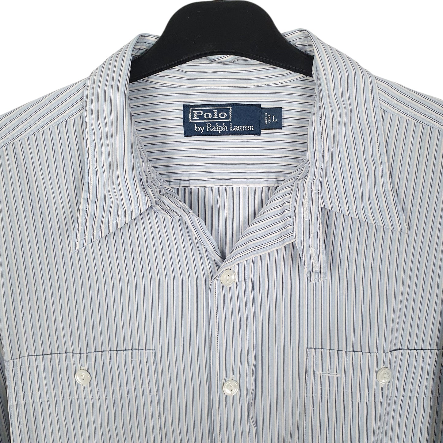 Mens Blue Polo Ralph Lauren   Shirt