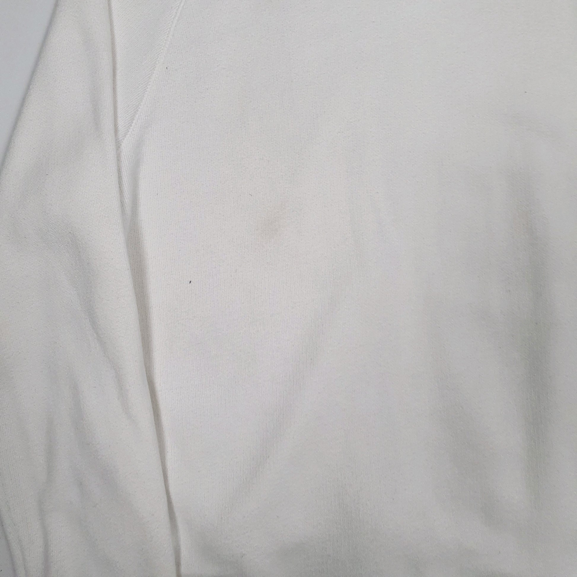 Mens White Nike PSG Paris St Germain Football Hoodie Full Zip Jumper