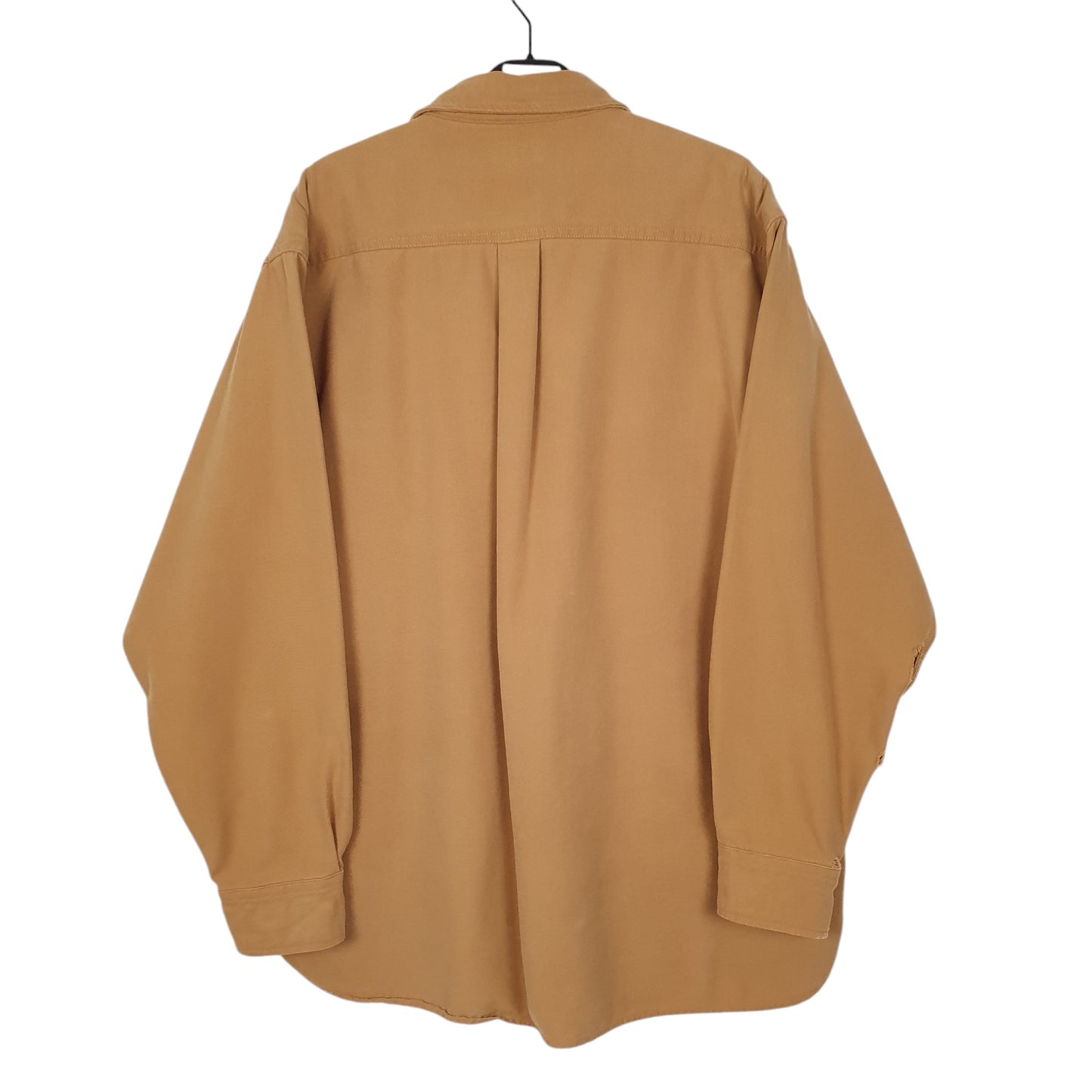 Mens Tan L.L.Bean Chamois  Shirt