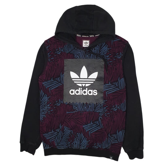 Mens Black Adidas Originals Hoodie Jumper