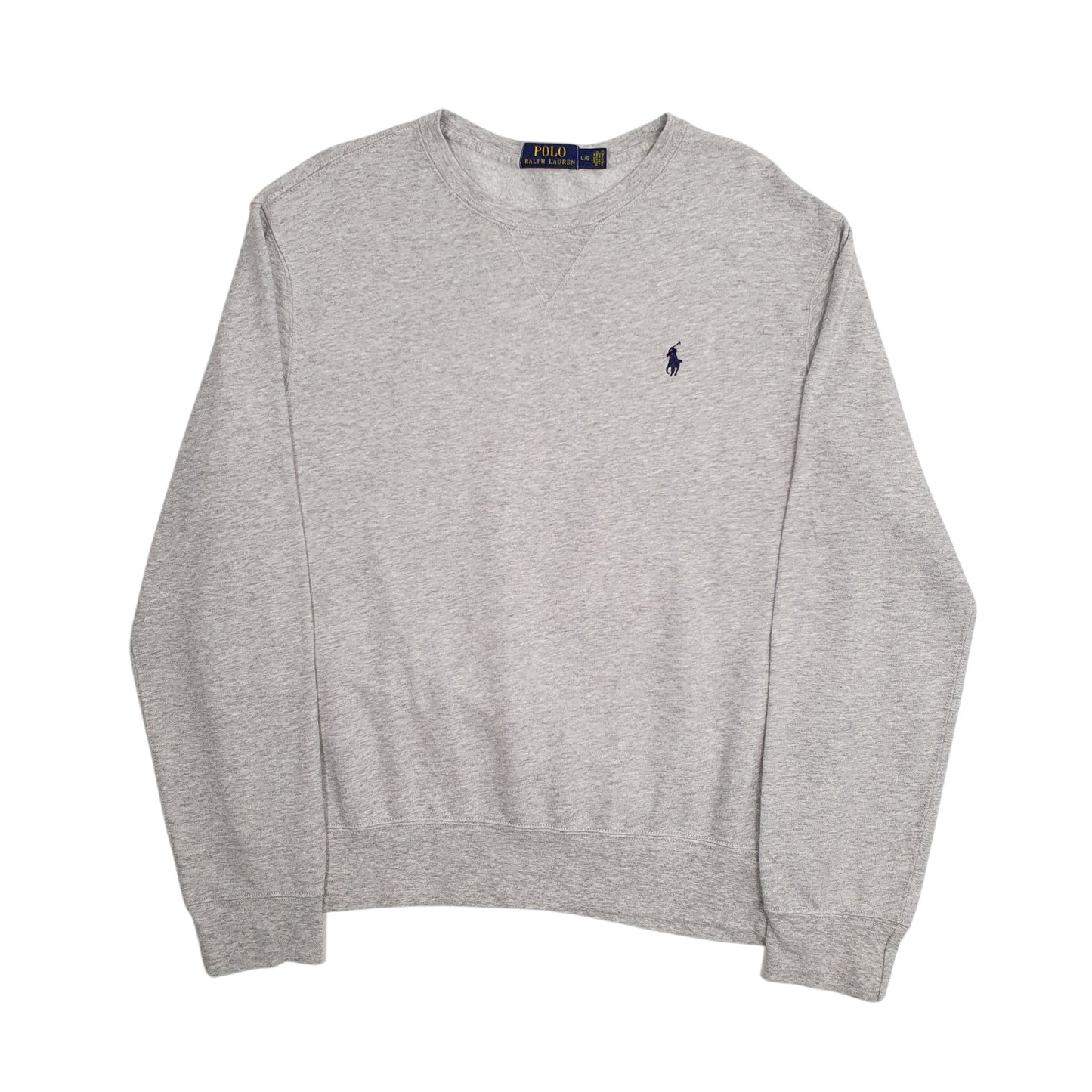 Mens Grey Polo Ralph Lauren  Crewneck Jumper
