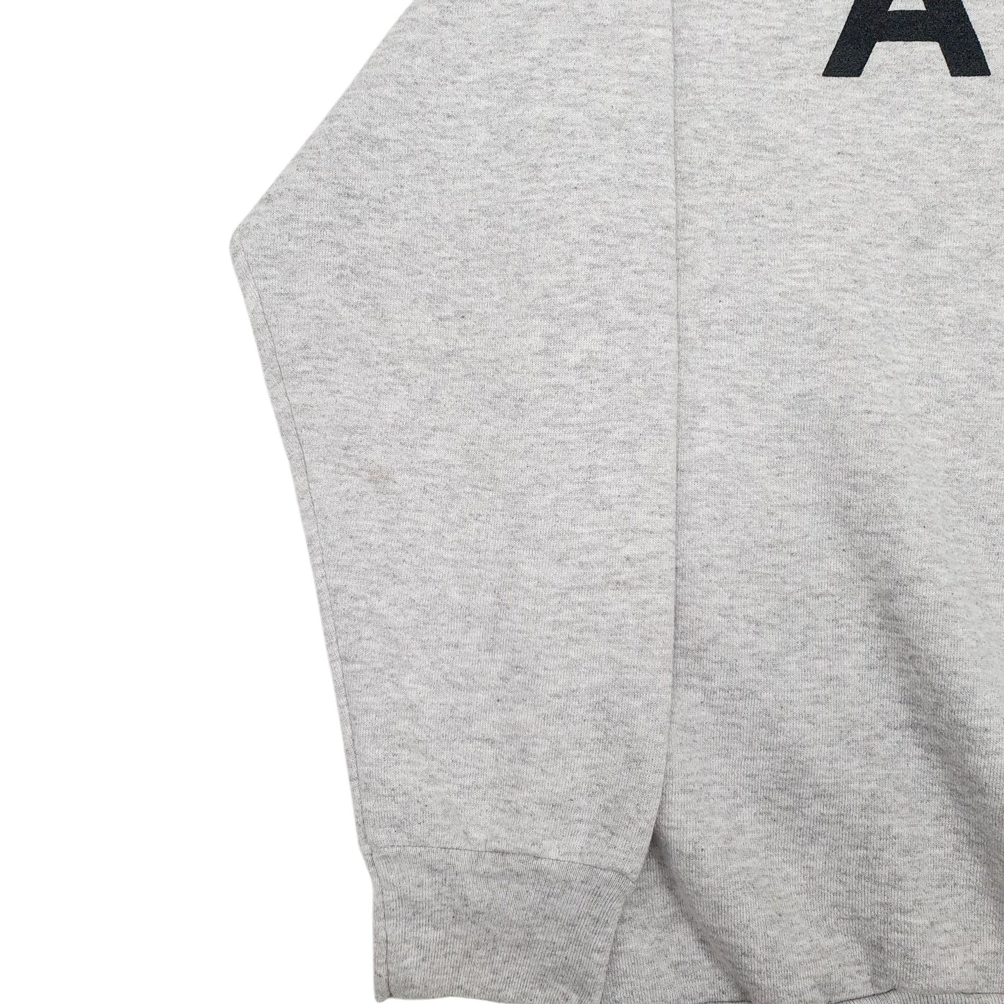 Mens Grey Army  Crewneck Jumper