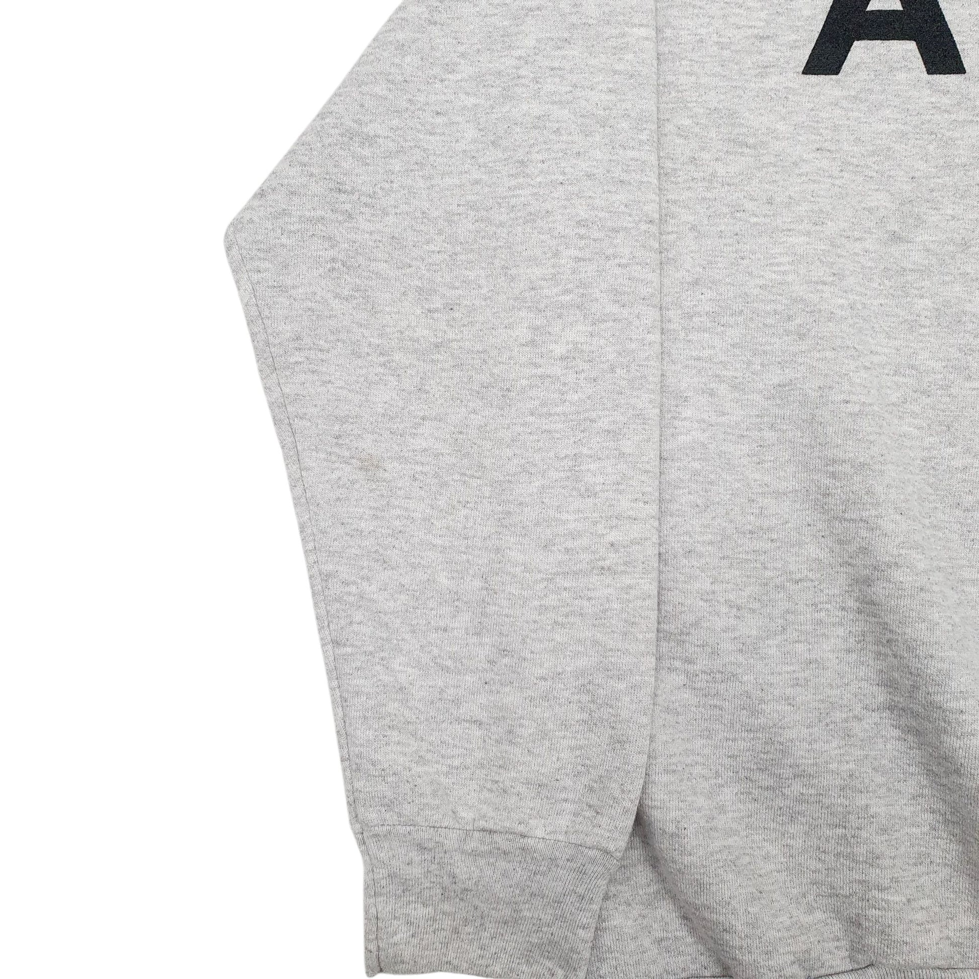 Mens Grey Army  Crewneck Jumper