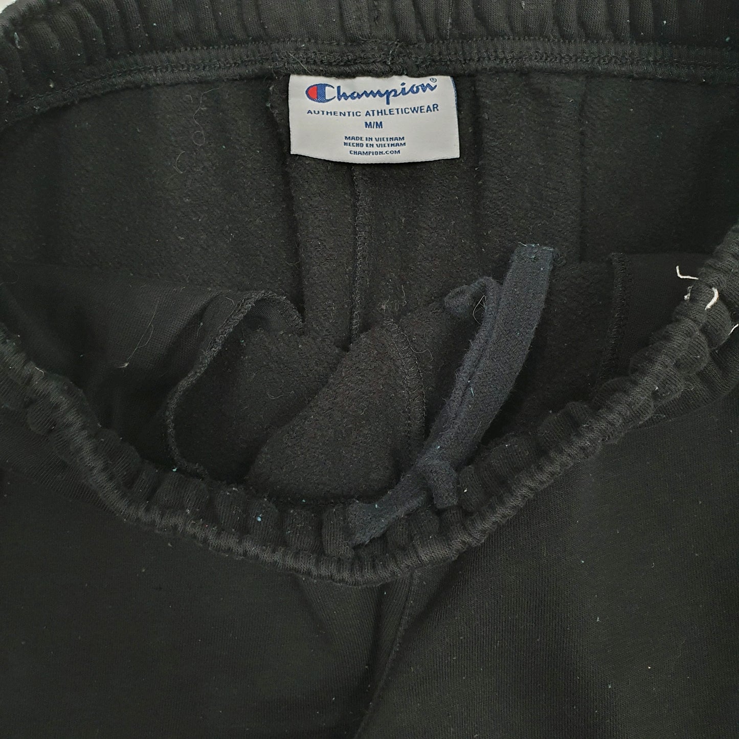 Mens Black Champion  Crewneck Trousers