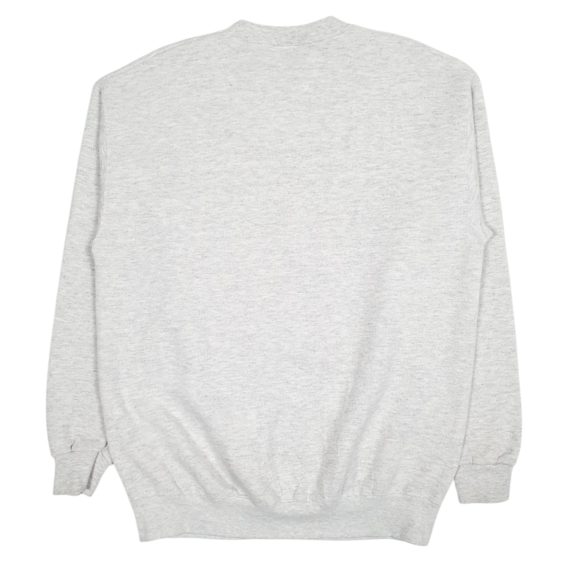 Mens Grey Lee Vintage 90s Crewneck Jumper