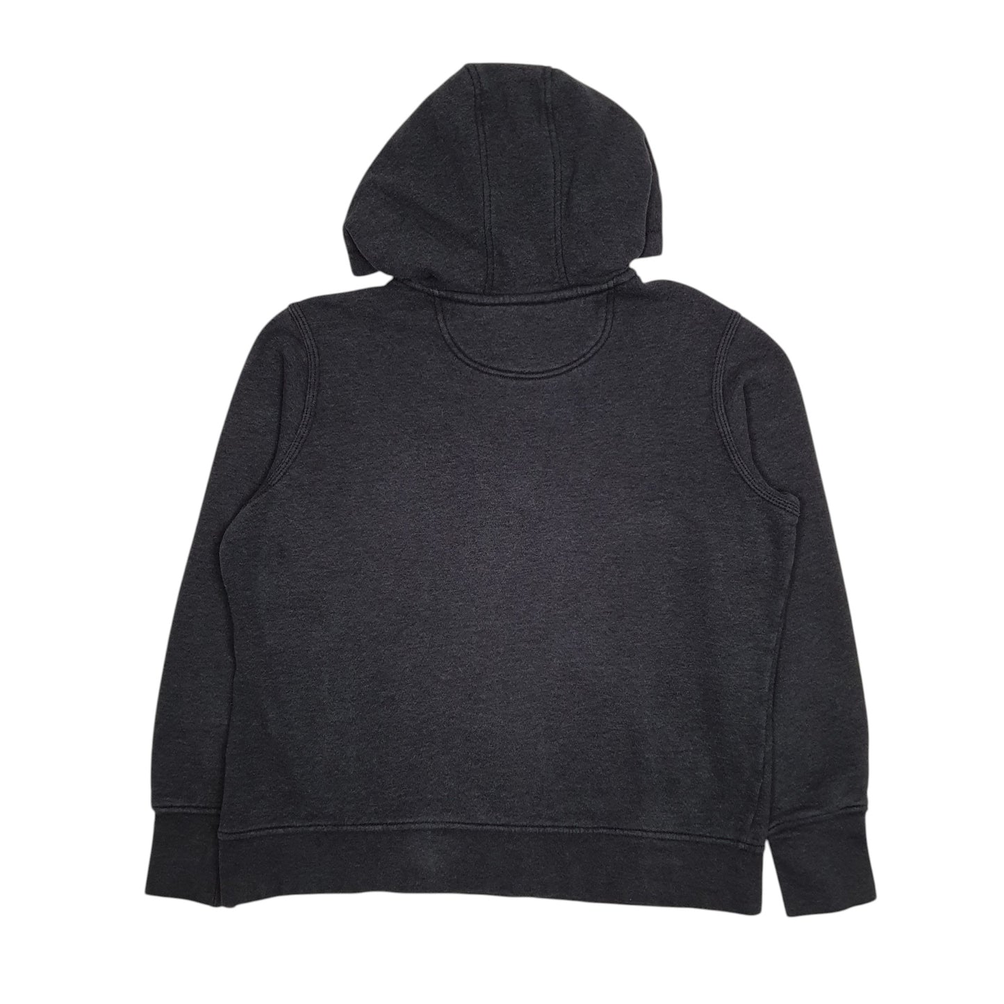 Womens Grey Carhartt Quarter Zip Hoodie Jumper