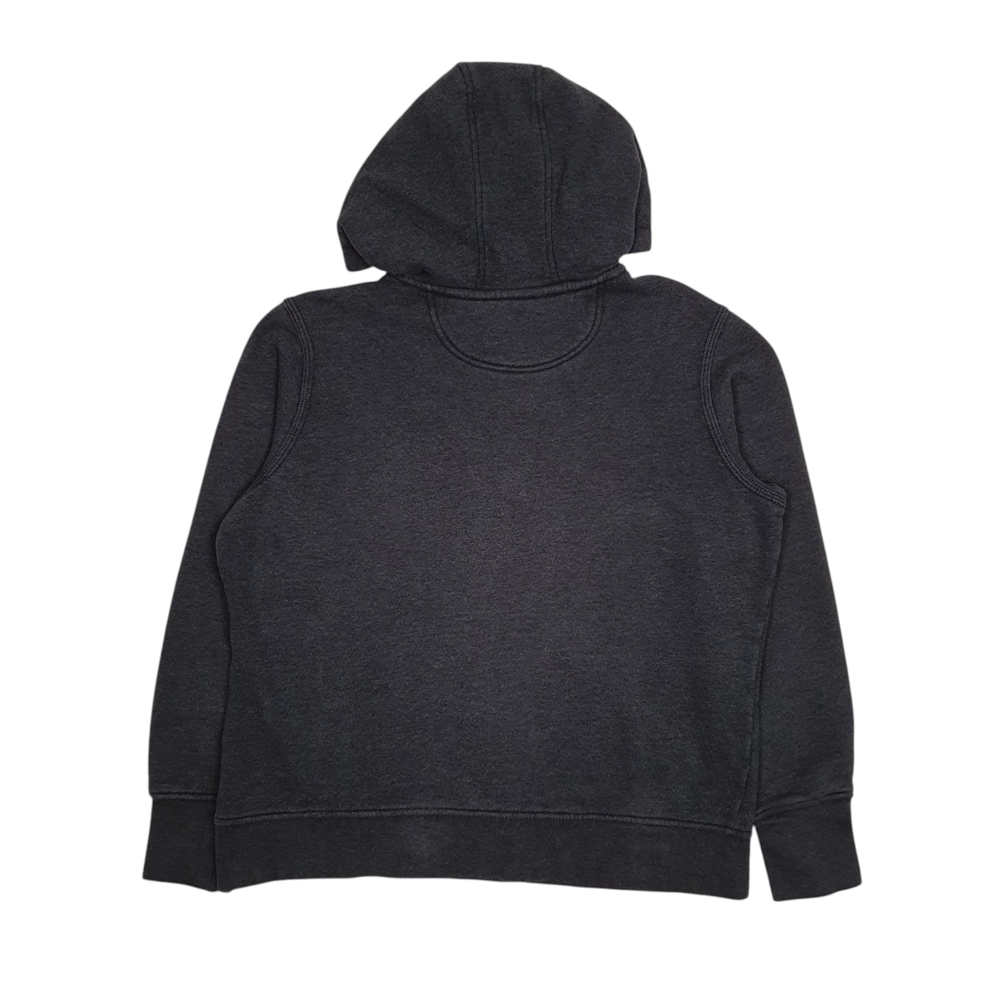 Womens Grey Carhartt Quarter Zip Hoodie Jumper