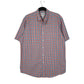 Mens Blue L.L.Bean  Short Sleeve Shirt