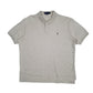 Mens Grey Polo Ralph Lauren  Short Sleeve Polo Shirt