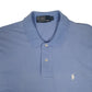 Mens Blue Polo Ralph Lauren  Full Zip Polo Shirt