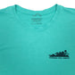 Mens Green Patagonia Capilene  T Shirt
