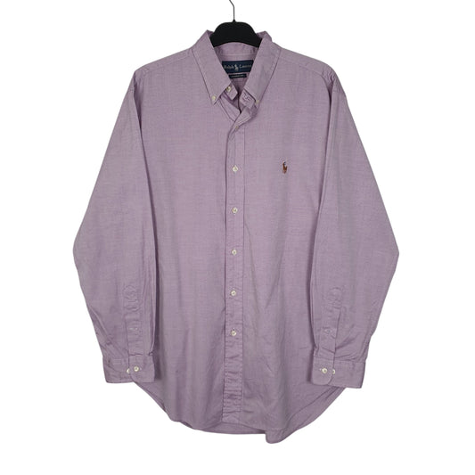 Mens Purple Ralph Lauren  Long Sleeve Shirt