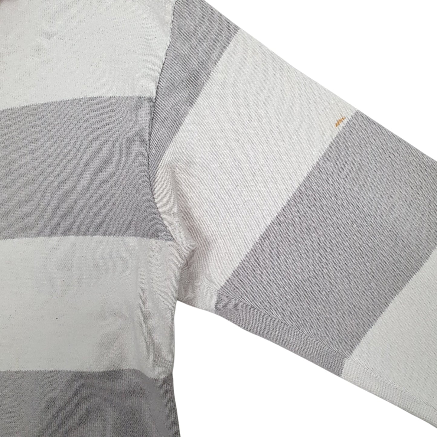 Mens Grey Barbarian Rugby Hoodie Polo Shirt