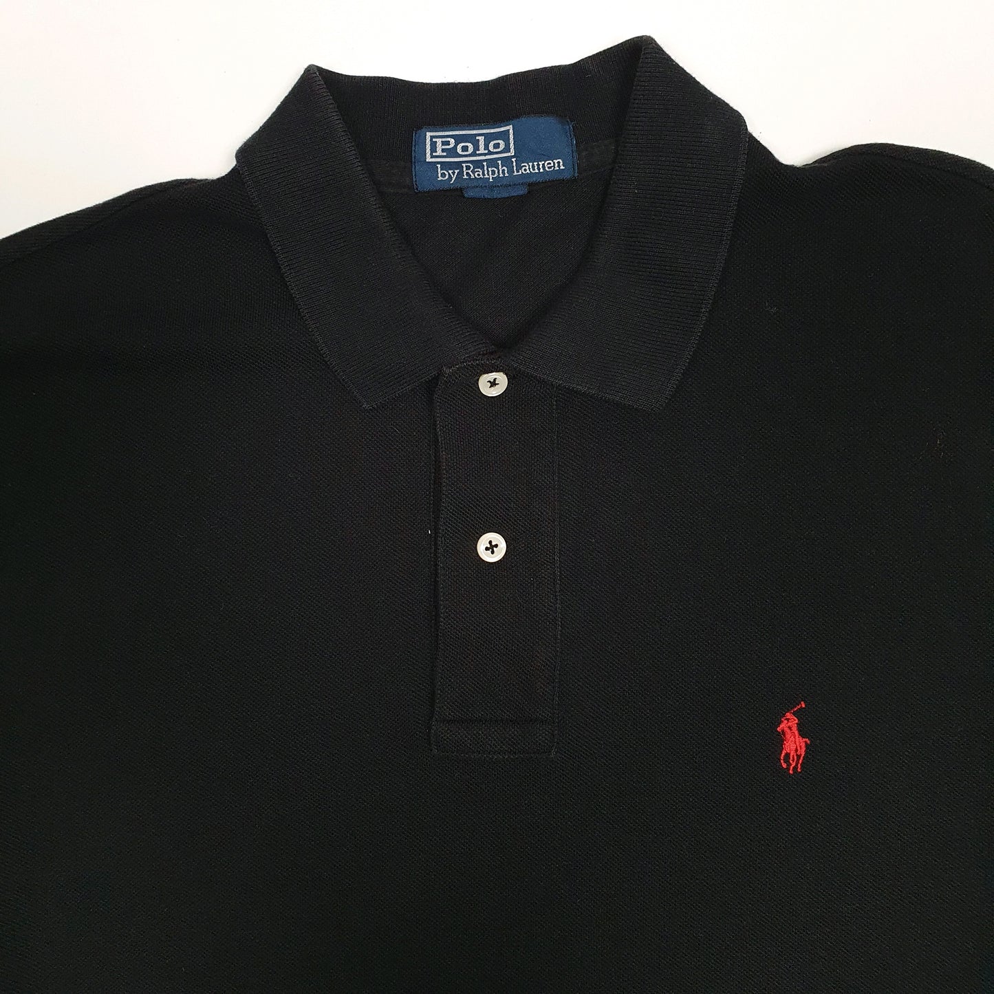 Mens Black Polo Ralph Lauren   Polo Shirt